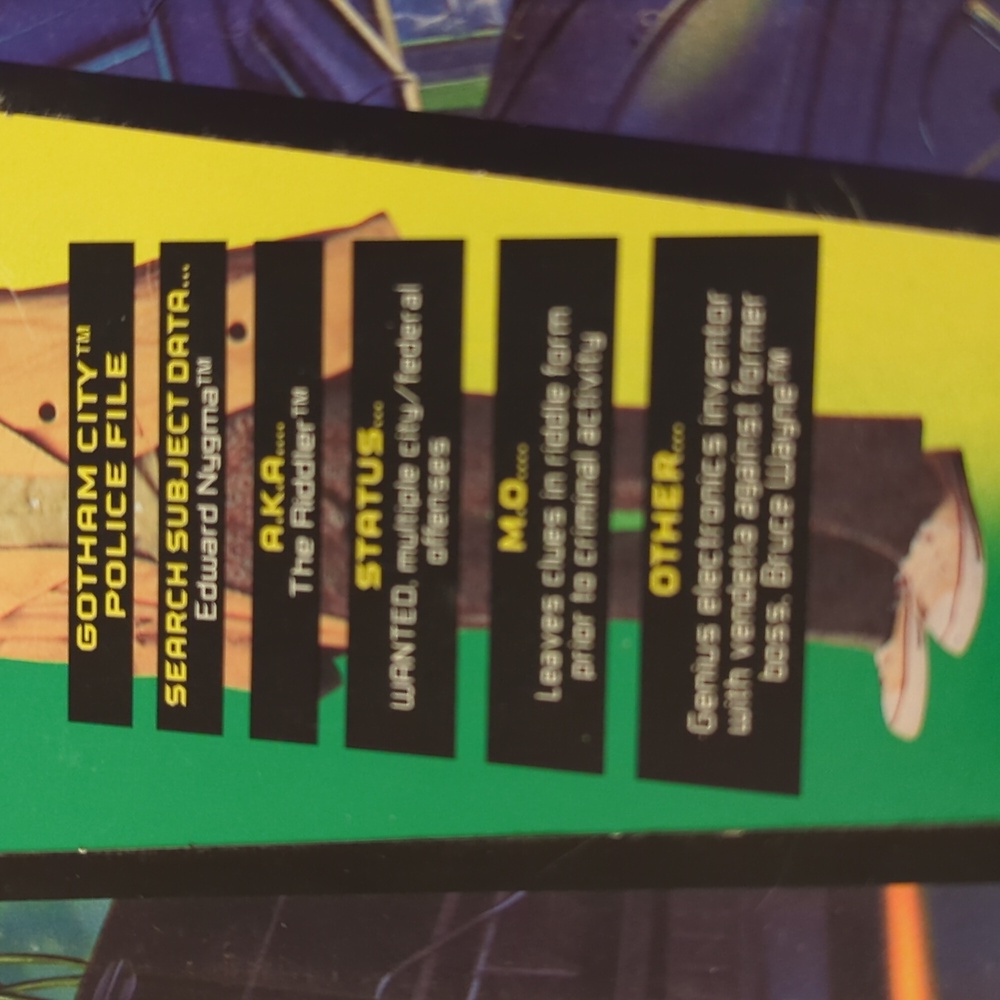 McDonald's Batman Forever The Riddler Frys Box - Picture 3 of 3